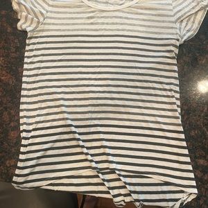 Athleta stripe T shirt